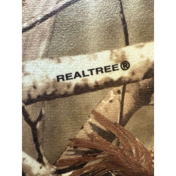 Realtree Camo Mens Hunting Jacket Team Whitetail Quilted Hooded Lightweight 3XL - Picture 12 of 12